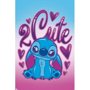 Disney Lilo and Stitch - 2 Cute Wall Poster, 22.375" x 34", Wall Poster