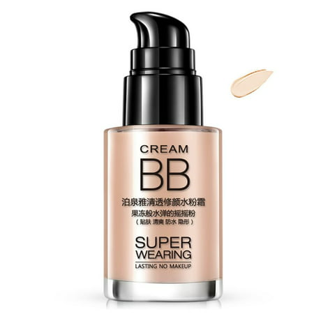 Natural Concealer Foundation Whitening Primer BB Cream Makeup 30ml Long