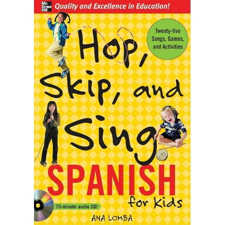 Hop, Skip, and Sing Spanish (Book + Audio CD) : An Interactive Audio Program for (Best Audio Rip Program)