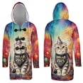 thumbnail image 3 of Hello 2025 Scottish Fold Celebrates Happy New Year Firework Balloon All Over Print 3D Hooded Duffle Toggle Coat Cat Lover Kitten Owner Gifts - 02024, 3 of 6