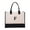 F#75, variant on Canvas Tote Bag with Adjustable Zipper Strap Large Capacity for Makeup Travel Beach Women Inner Pockets Multipurpose Carry