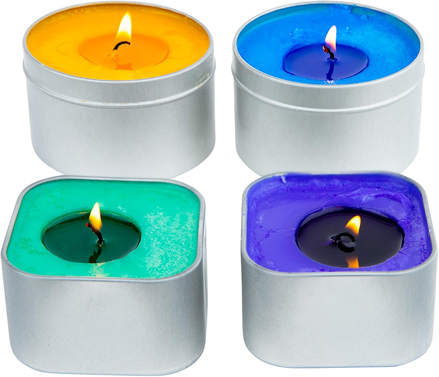 Buy DIYARTZ DIY Candle Making Kit Supplies Makes Four Scented Soy