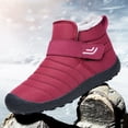 thumbnail image 4 of Botas De Nieve Botas de tobillo impermeables Botas de algodón antideslizantes para exteriores engrosados ​​​​para climas fríos DQrwqpou Tenis De Mujer Tenis De Hombre, 4 of 5