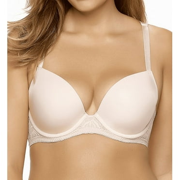 Paramour BEIGE Carolina Seamless Contour Plunge T-Back Bra, US 36C, NWOT