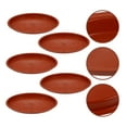 thumbnail image 3 of SHISUYAN 5 Pcs Plaques de Base en Plastique pour Pots de Fleurs Plateaux d'Eau Accessoires Rouges, 3 of 8