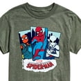 thumbnail image 3 of Marvel Your Friendly Neighborhood Spider-Man - Spider Suits - Adult Short Sleeve Graphic T-Shirt, 3 of 5