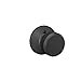 thumbnail image 3 of Bowery Knob Non-Turning Lock, Matte Black (F170 BWE 622), 3 of 3