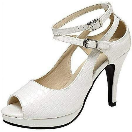 

Women s High Heels Shoes Ankle Straps Dress Heeled Sandals