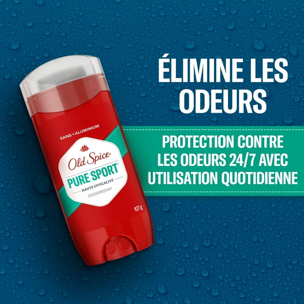 Old Spice High Endurance Deodorant for Men, Aluminum Free, Pure