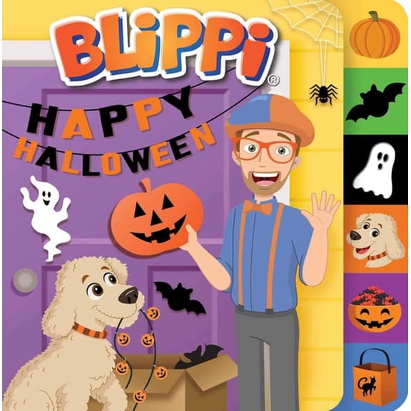 Pre-Owned Blippi: Happy Halloween (Board Books with Tabs) Paperback