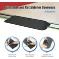 thumbnail image 5 of Ruedamann 1.4" Rise Solid Rubber Wheelchair Ramp,Threshold Ramp for Thresholds,Doorways and Bathroom(MTR100-3.5), 5 of 9