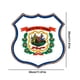 thumbnail image 4 of Placa Metal Vintage Virginia Occidental Forma Especial Pintura Hierro Pared 30x30cm, 4 of 9