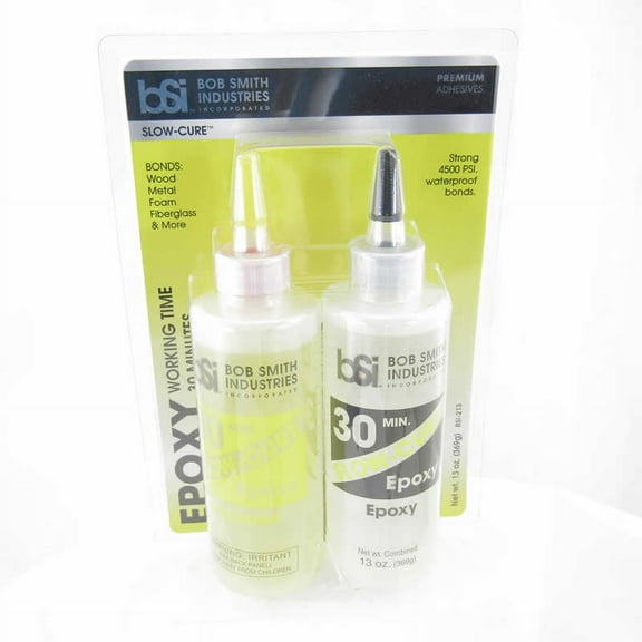 bSi - Bob Smith Industries Slow-Cure 30 Minute Epoxy (13 oz.) New