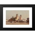 thumbnail image 2 of Howard Russell Butler 14x10 Black Modern Framed Museum Art Print Titled - Church of Santa Anna in Mexico (1885), 2 of 5