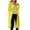 Yellow, variant on Cheers.US Unisex Outdoor Waterproof Thicken Hooded Reusable Raincoat Rain Poncho Rainwear