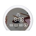 thumbnail image 2 of USB Temperature Clock Digital Mirror Alarm Clock Mirror Clock Clock Digital Mirror Office For Bedroom Living Room Office, 2 of 9