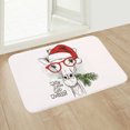 thumbnail image 4 of Christmas Bathroom Mat Non-slip Lovely Entry Door Mat Bath Mat for Home, 4 of 7