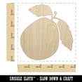 thumbnail image 2 of Guava Fruit Solid Wood Shape Unfinished Piece Cutout Craft DIY Projects - 4.70 Inch Size - 1/4 Inch Thick, 2 of 7