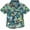 navy print, variant on Toddler Boys Hawaiian Shirt Baby Boy Button Down Shirt Kids Short Sleeve Tops Beachwear Print Aloha Cotton T Shirts for 1-7 Years