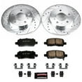 thumbnail image 3 of PowerStop Rear Z23 Evolution Sport Carbon-Fiber Ceramic Brake Pad and Drilled & Slotted Rotor Kit Fits: BUICK CHEVROLET PONTIAC Select Models K1602, 3 of 10
