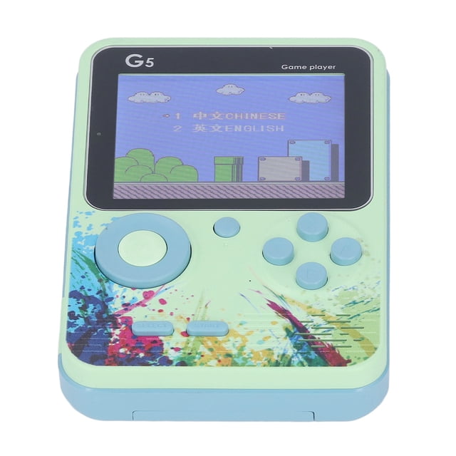 Consola de Juegos Portátil ANGGREK Mini Consola de Videojuegos Retro 30 Pulgadas con 500 Juegos Clásicos Batería Recargable 1020MAH