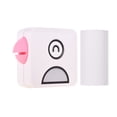 thumbnail image 2 of poooli Poooli L2 Mini Thermal Printer - Portable Bluetooth Device for Notes, Photos, and Study Aids, 300dpi, Pink with USB Cable & Paper Roll, Built-in Battery, 2 of 6
