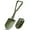 Green, variant on REDCAMP Military Folding Handle Shovel, Entrenching Survival tool camping shovel with cover