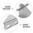 thumbnail image 3 of Phenofice Pivot Hinge Heavy Duty 2Pcs Stainless Steel Refrigerator Door Hinge Kit for Airtight Seal Maintenance, 3 of 8