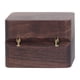 thumbnail image 4 of Soporte de anillo de madera caja de anillo de madera compacta con botón de imán hermoso retro para compromisos ANGGREK Otros, 4 of 8
