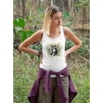 thumbnail image 2 of Floral Forester I Racerback Tank Women -Grace Popp Designs, Female Medium, 2 of 4