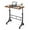 Brown/31.50 x 15.75 x 43.31 inch, variant on Alvantor Standing Desk Adjustable Height, Mobile Stand Up Desk with Wheels, 31.5 Inch Portable Rolling Desks Conference Room Tables for Walking Pad Treadmill