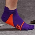 thumbnail image 3 of 5 Pair Socks Sports Mens 5 Toe Socks Cotton Breathable Finger Sports Socks Summer Men Socks Cotton Five-finger Male Short Socks, 3 of 3