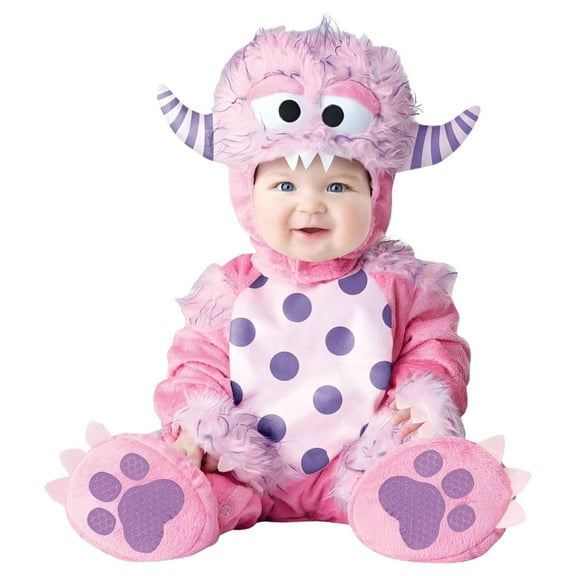 InCharacter Costumes Little Pink Monster Halloween Fancy-Dress Costume for Toddler, 12-18 Months