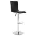 thumbnail image 5 of Safavieh Magda 23.2"-29.5" Chrome Steel Bar Stool in White, 5 of 5