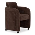 thumbnail image 2 of Moe's Home Collection MESTO Fabric Dining Chair Brown Color, 2 of 6