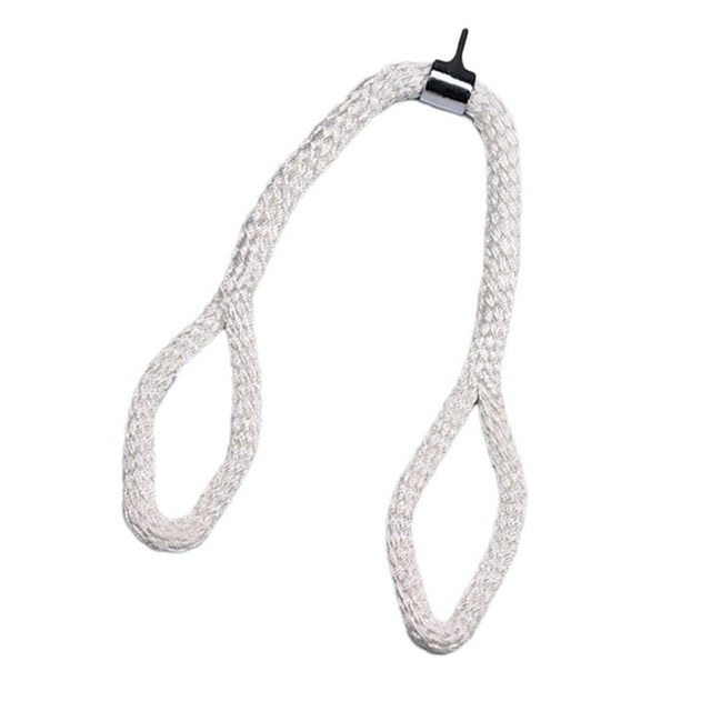 Langgg Tricep Rope Arm Cable Machine Accessories 100cm Gym Weightlifting Length Home Workout for White Length 150cm