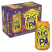Sierra Nevada Big Little Thing Hazy Imperial IPA Craft Beer 12 Pack,12 fl oz Aluminum Cans, 9.5% ABV