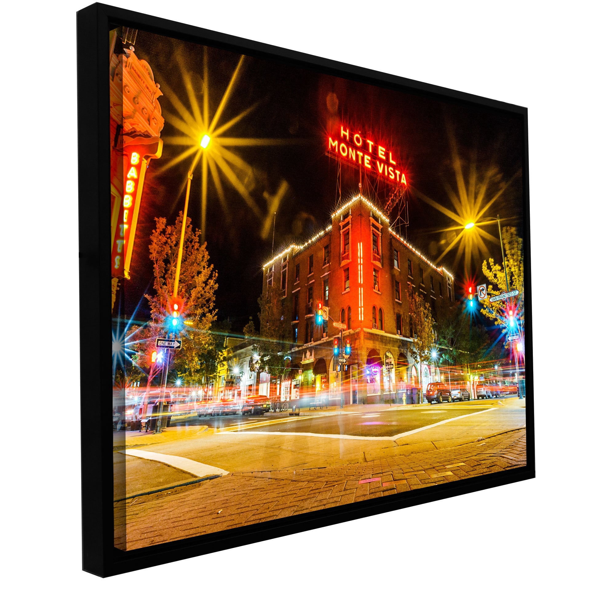 ArtWall Cody York "Flagstaff" Floater Framed Gallery-Wrapped Canvas