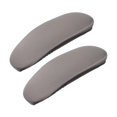 thumbnail image 4 of 2 fundas protectoras para brazos de silla de oficina, para escritorios y sillas de casa. Gris claro s, 4 of 9