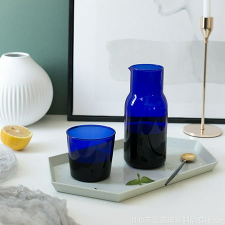 

Wenasi Cooling Kettle Bedside Carafe Night Water Carafe Glass Water Carafe Set