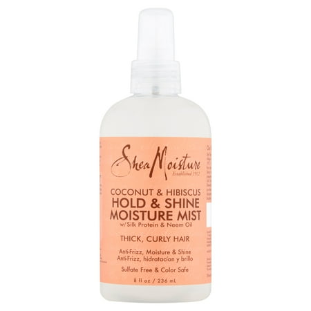 SheaMoisture Coconut & Hibiscus Hold & Shine Moisture Mist, 8 fl oz