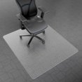 thumbnail image 1 of LEEYNEER Easy-Glide Office Chair Mat for Carpet - Rectangle PVC Floor Protector  Smooth Rolling Desk Mat for Low Pile Carpets  Durable & Quiet Design for Modern Workspaces  Workspace Enha, 1 of 6