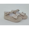 thumbnail image 2 of Baby Girl-Infant Shoes Beige-Tan Suede Booties, 2 of 13