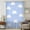 Blue, Sky, Azure, White, variant on Clouds Sky Sheer Curtains 45 Inches Long for Bedroom, Cartoon Pink White Cloud Modern Simple Art Light Filtering Privacy Drapes, Breathable Semi Sheer Short Window Treatment for Kitchen Cafe Bathroom