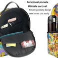 thumbnail image 5 of Simpsons Casual Backpack Large Capacity Laptop Bag Multi-Functional Outdoor Backpack Hiking Daypack, 5 of 5
