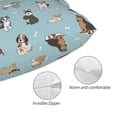thumbnail image 3 of KLL Dog Pets Pillow Covers Envelope Closure,Super Soft and Cozy Fuzzy Fleece Pillow Case Cover (No pillow core） 20"x30", 3 of 5