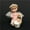 Pink, variant on Mr. MJs HO-H8-25B-123G Pink Cherub with Fibre Optic Wings Holding A Baby Figurine