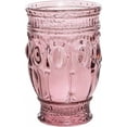 thumbnail image 2 of Decostar™ Embossed Glass Cup 5" 10oz 6pc/box - Blush, 2 of 9