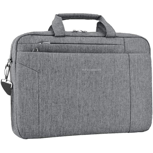 KROSER Laptop Bag 15.6 Inch Briefcase Shoulder Bag Water Repellent