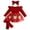 Red-1a, variant on YWIYIUD Toddler Baby Girl Christmas Sets InfantRuffle Long Sleeve Layered Tutu Romper Dress with Socks Headband Holiday Party Princess Dresses Fall Winter Clothes My First Christmas Outfit 6-9 Months